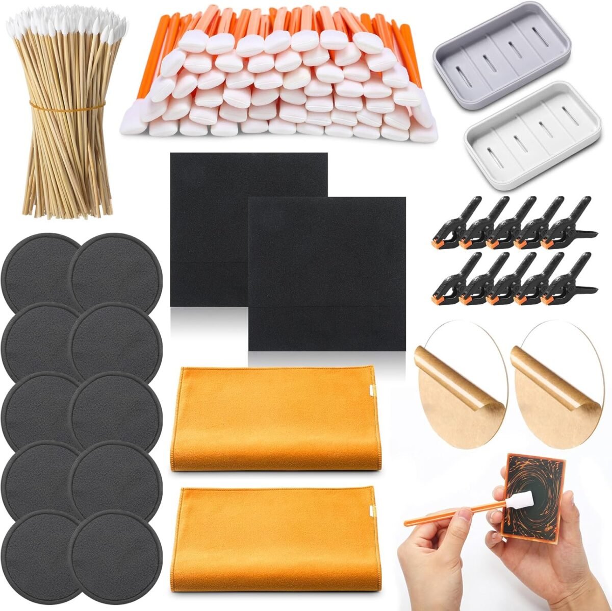 Leinuosen 228 pcs trade sport card cleaning kit card care tool accesso.jpg