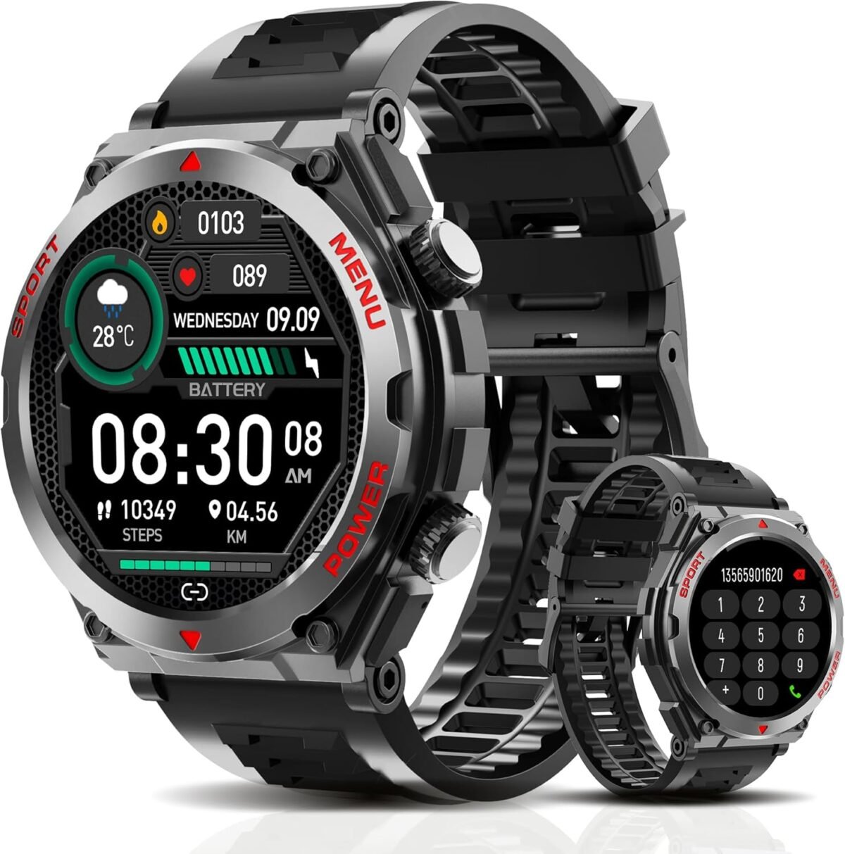 Military smart watch 1.52 inch touch screen tactical smartwatch with.jpg