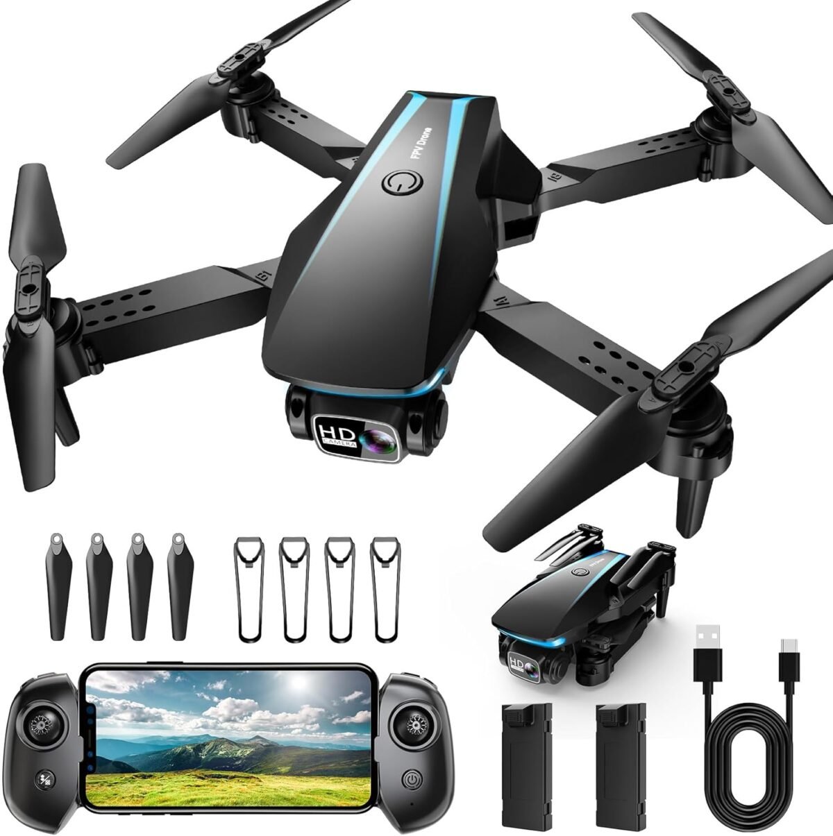 Mini drone with camera drones for kids adults 1080p hd foldable dro.jpg
