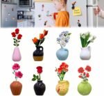 Mini vase magnets for fridge ceramic vase refrigerator magnets funny.jpg
