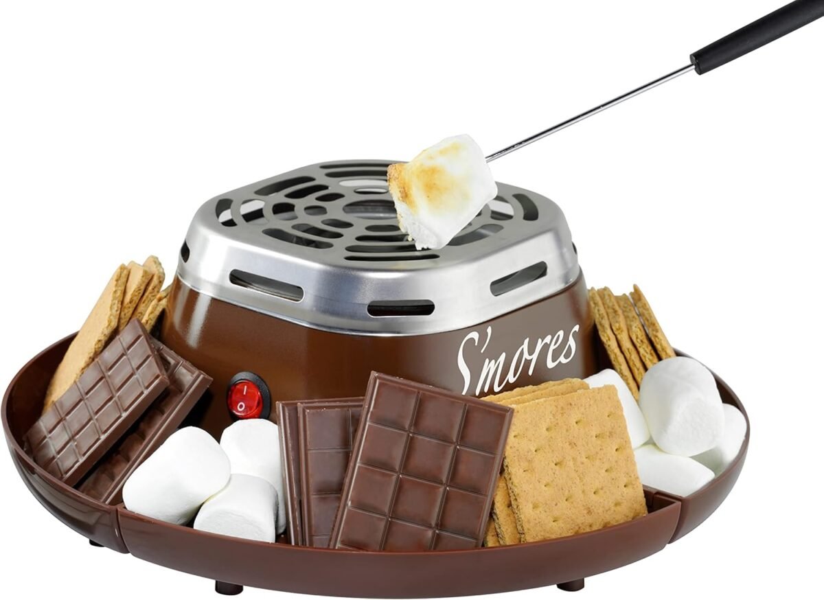 Nostalgia tabletop indoor electric smores maker smores kit with mar.jpg