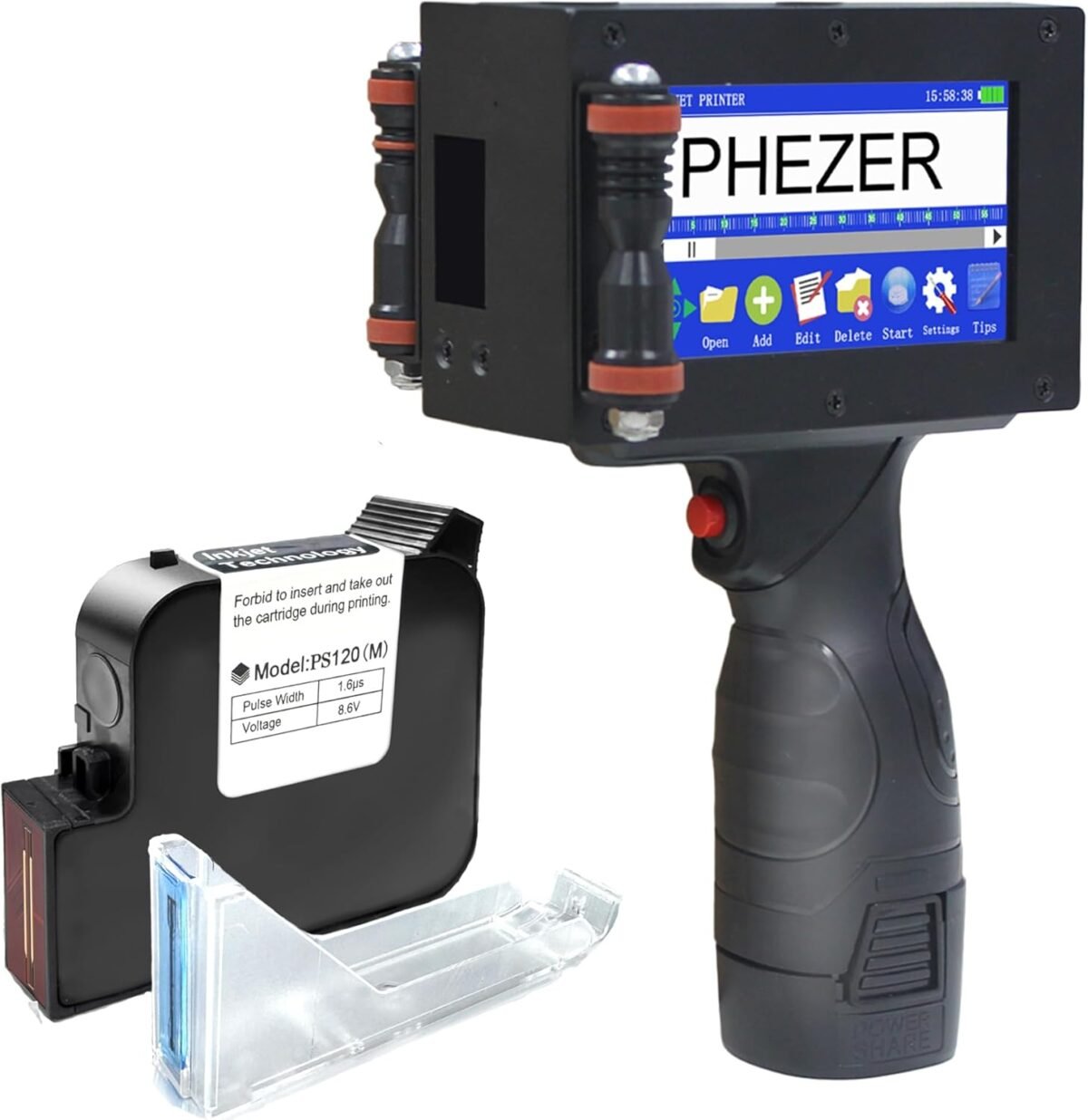 P16 1 handheld inkjet printer 1 inch25.4mm date printer with 72ml so.jpg