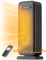Pelonis space heater indoor with 75 oscillation remote 16 inch port.jpg