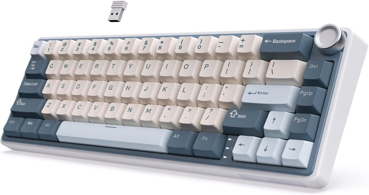 Rk royal kludge r65 wireless mechanical keyboard with volume knob tri.jpg