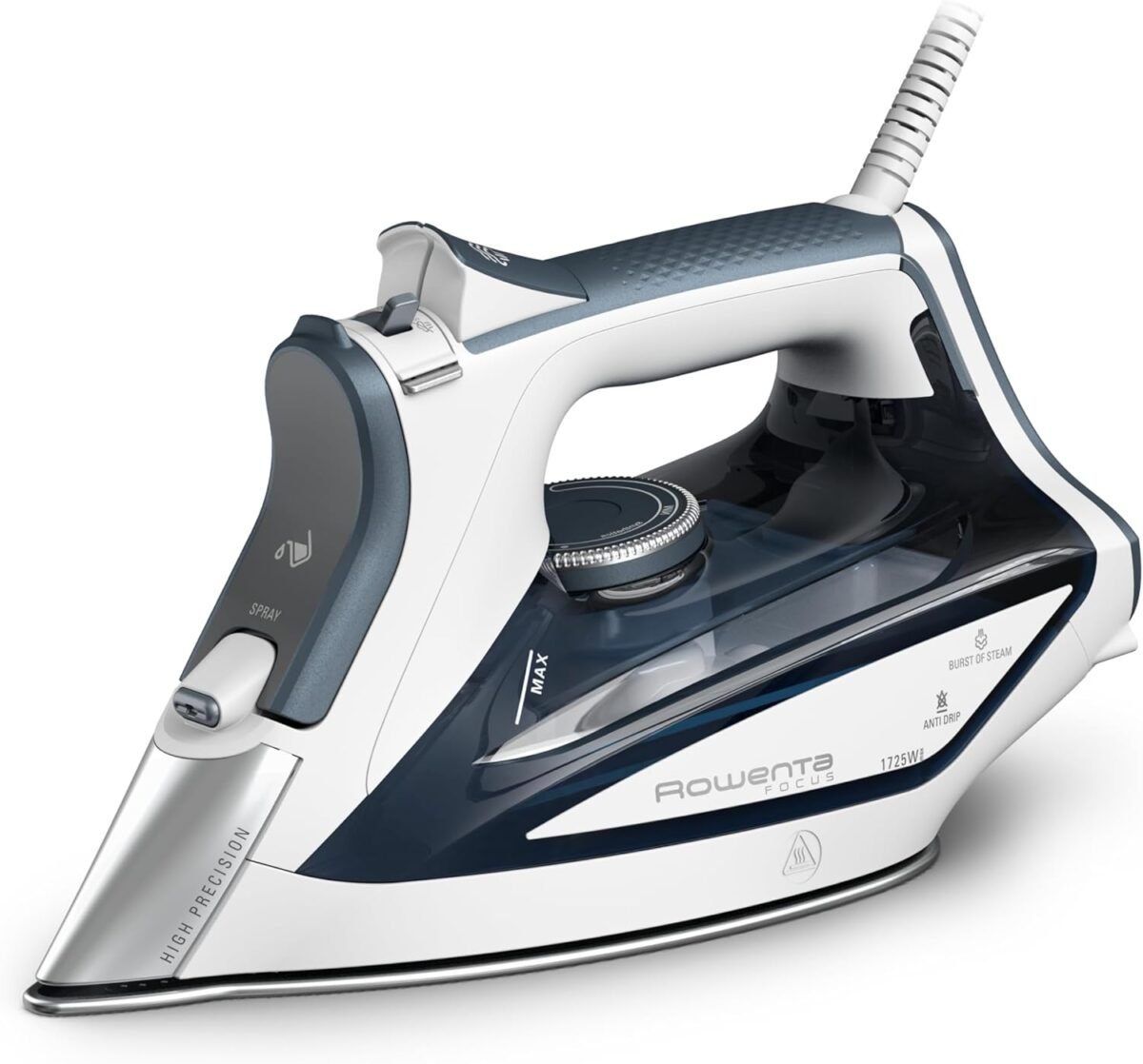 Rowenta iron steamer for clothes focus stainless steel soleplate 400.jpg