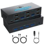 Sgeyr hdmi kvm switch dual monitors 4k@60hz kvm switch 2 monitors 2 c.jpg