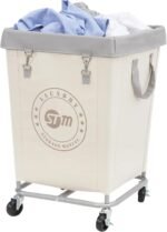 Storage maniac commercial laundry hamper with heavy duty steel frame.jpg