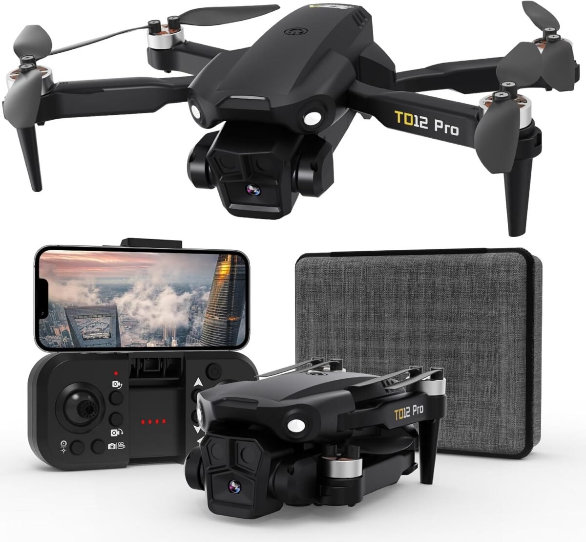 Td12pro drone with 1080p hd camera brushless motor optical flow posi.jpg
