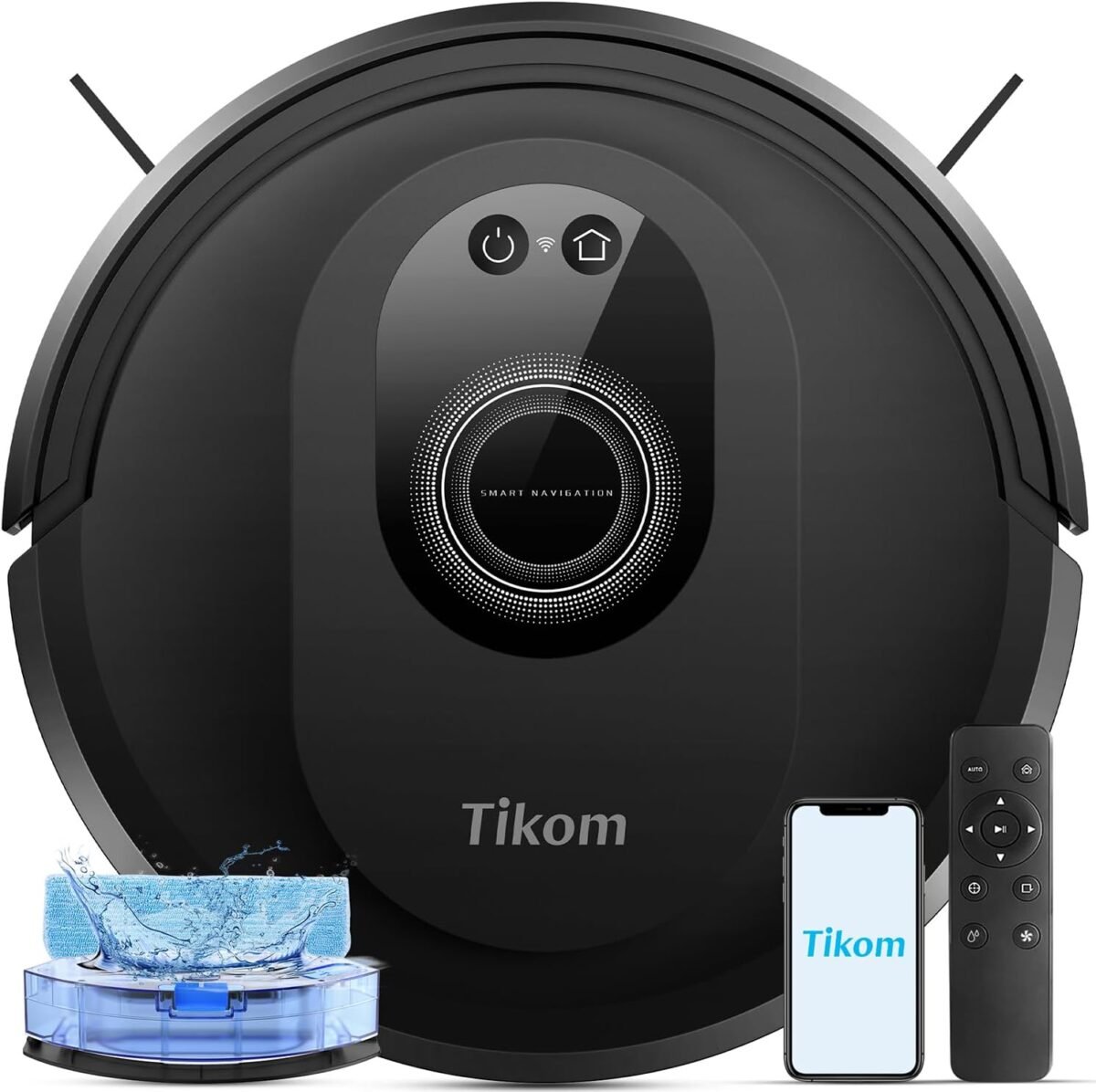 Tikom robot vacuum and mop combo 5000pa robotic vacuum cleaner 150 m.jpg