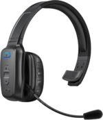 Trucker bluetooth headset with noise canceling microphone mute butto.jpg