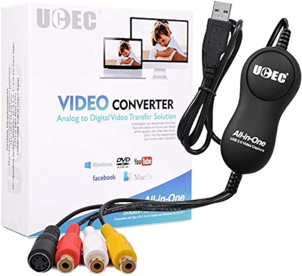 Ucec usb 2.0 video capture card device vhs vcr tv to dvd converter fo.jpg