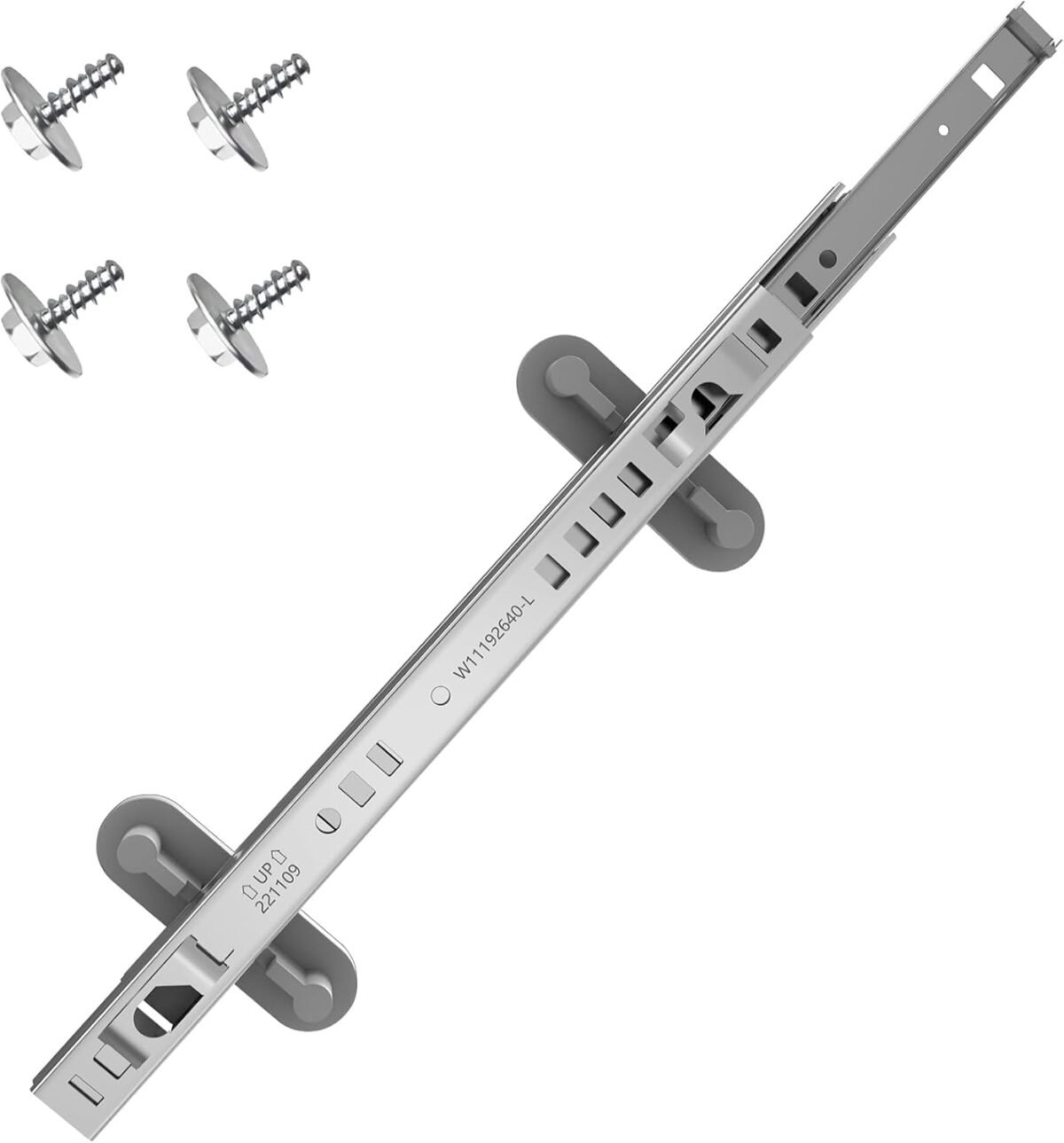 Upgraded w11259785 dishwasher upper dishrack slide track compatible wi.jpg