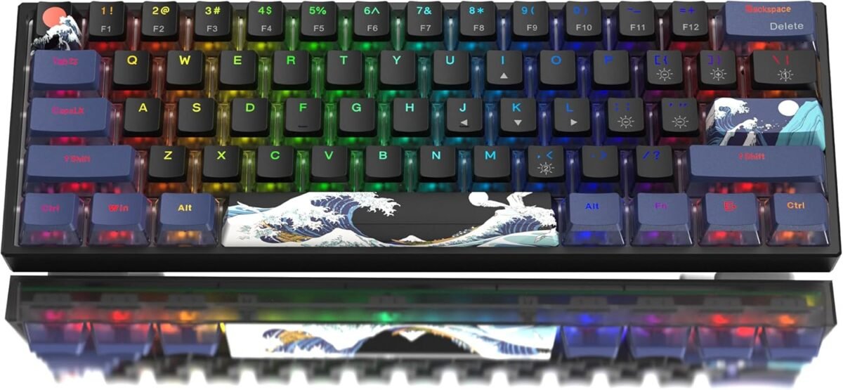 Womier 60 percent keyboard gaming wk61 creamy mechanical wired keybo.jpg