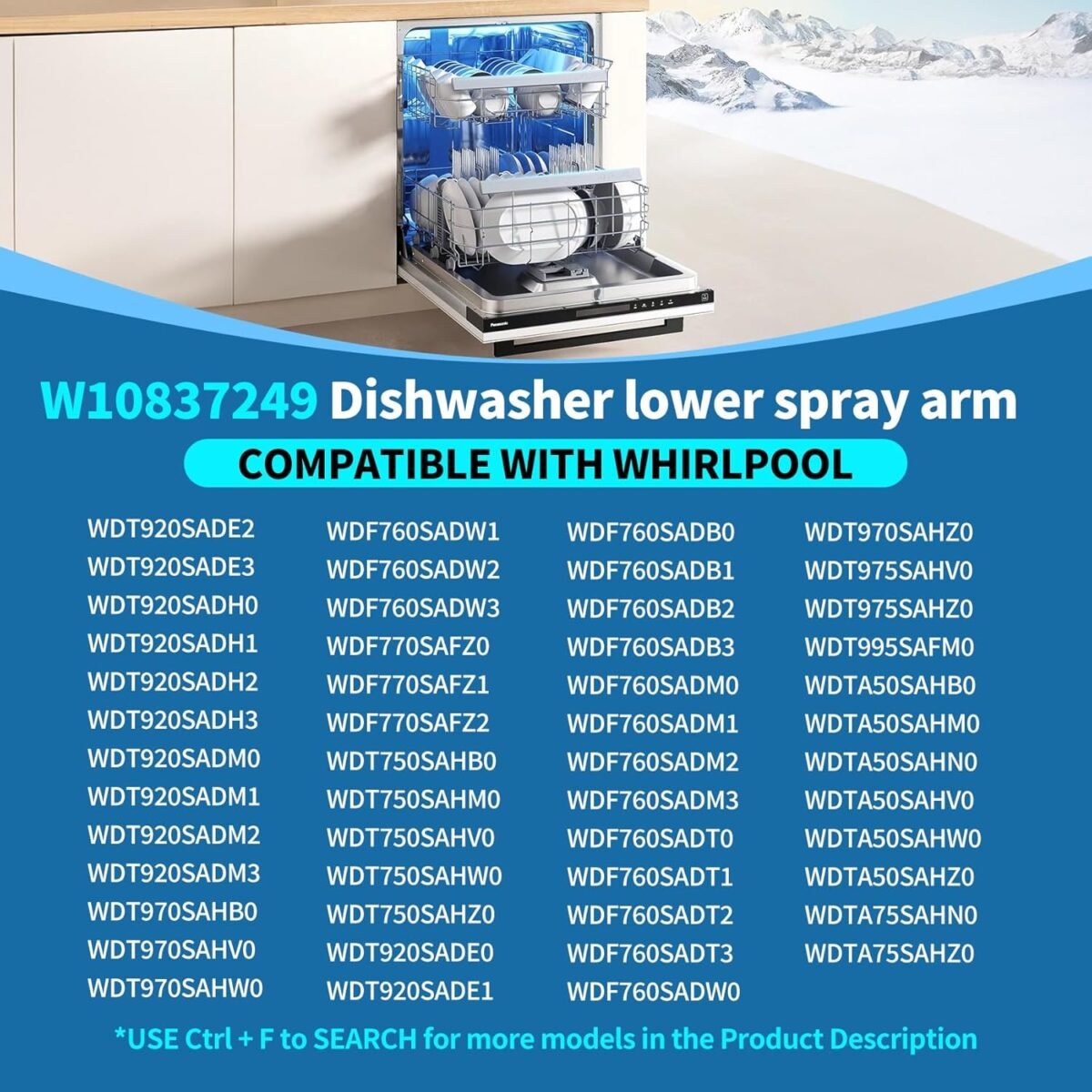 1748737264 w10837249 dishwasher lower spray arm replacement compatible with whir.jpg