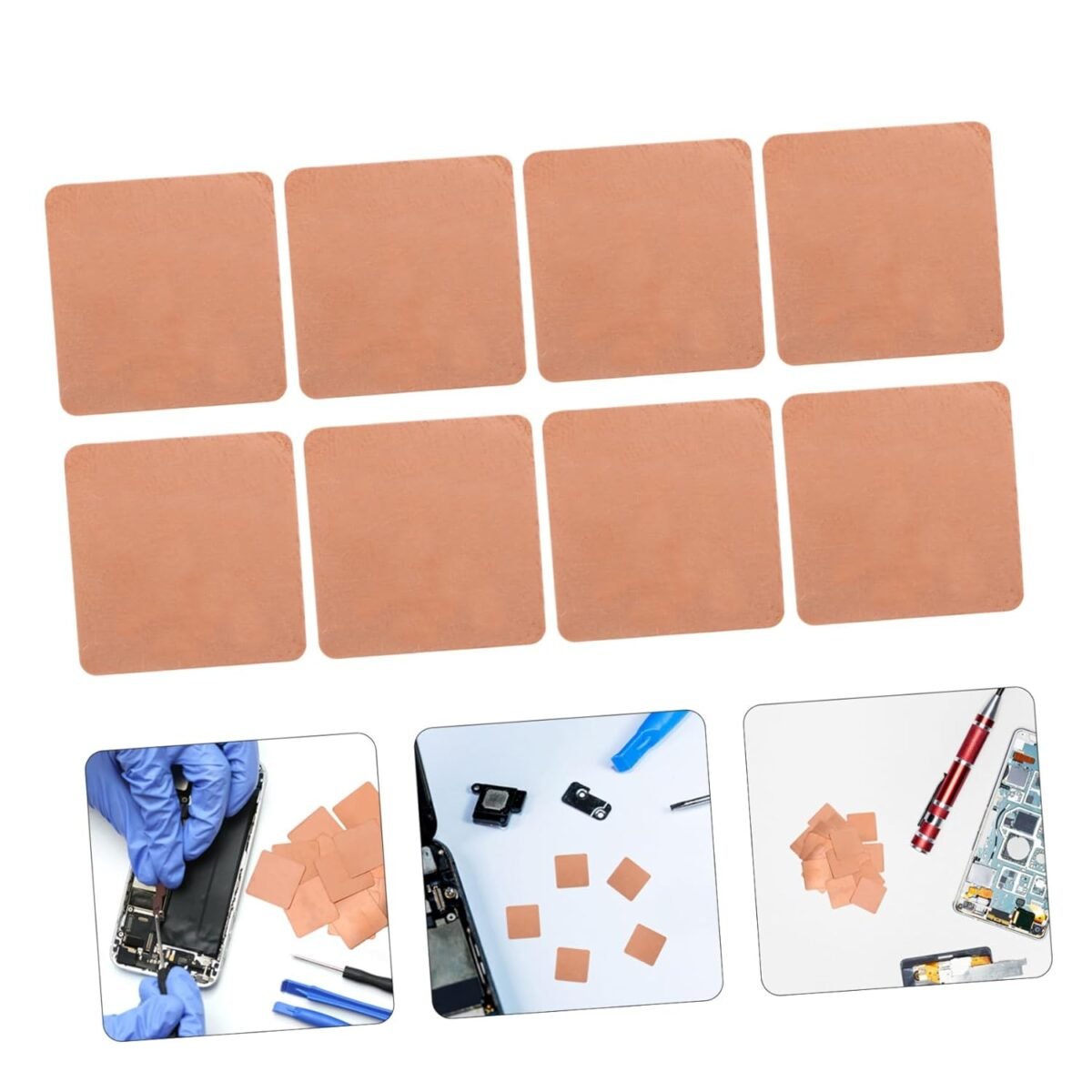 1748870992 vosarea 20pcs copper heat dissipating sheets efficient thermal conduct.jpg