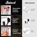 1749173191 joined cheese grater with garlic crusher box grater vegetable shredde.jpg