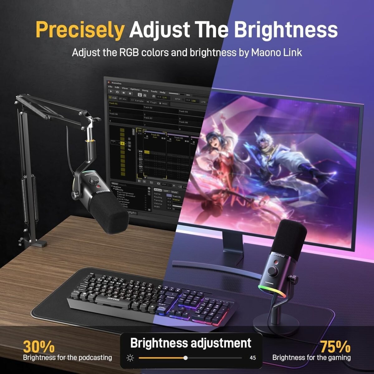 1749322773 maono dynamic gaming microphone with boom arm xlrusb podcast microph.jpg