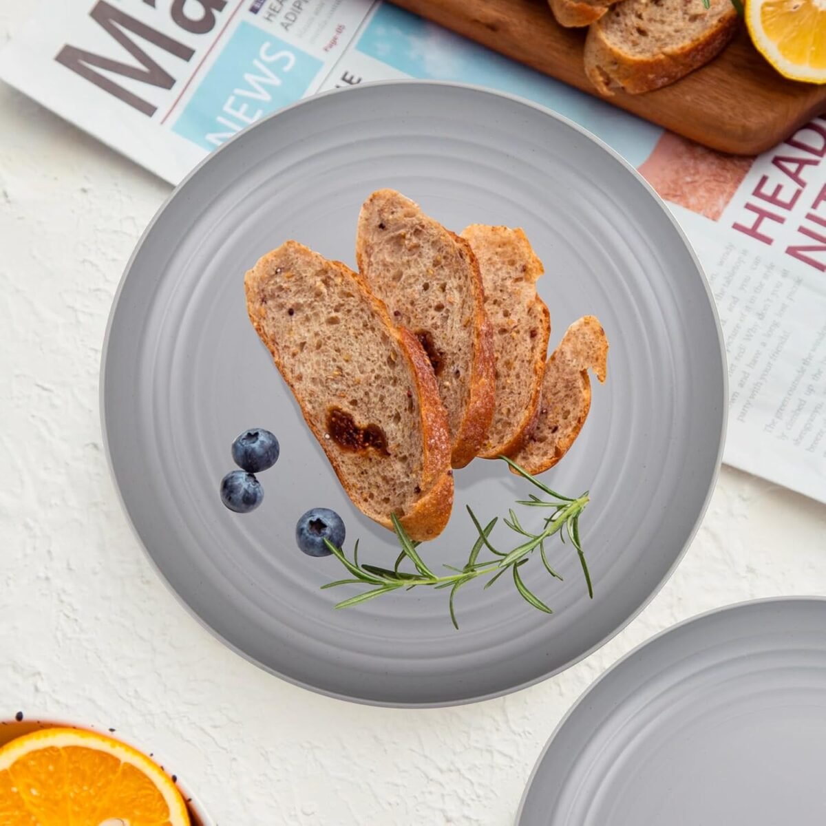 1749343464 liyh 20 pcs grey wheat straw plastic plates 9 inch unbreakable dinne.jpg