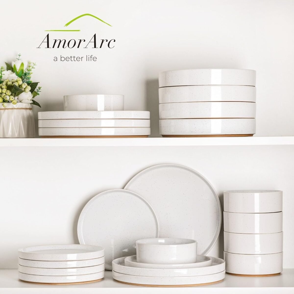 1749429899 amorarc ceramic dinnerware set for 6 speckled stoneware plates and b.jpg