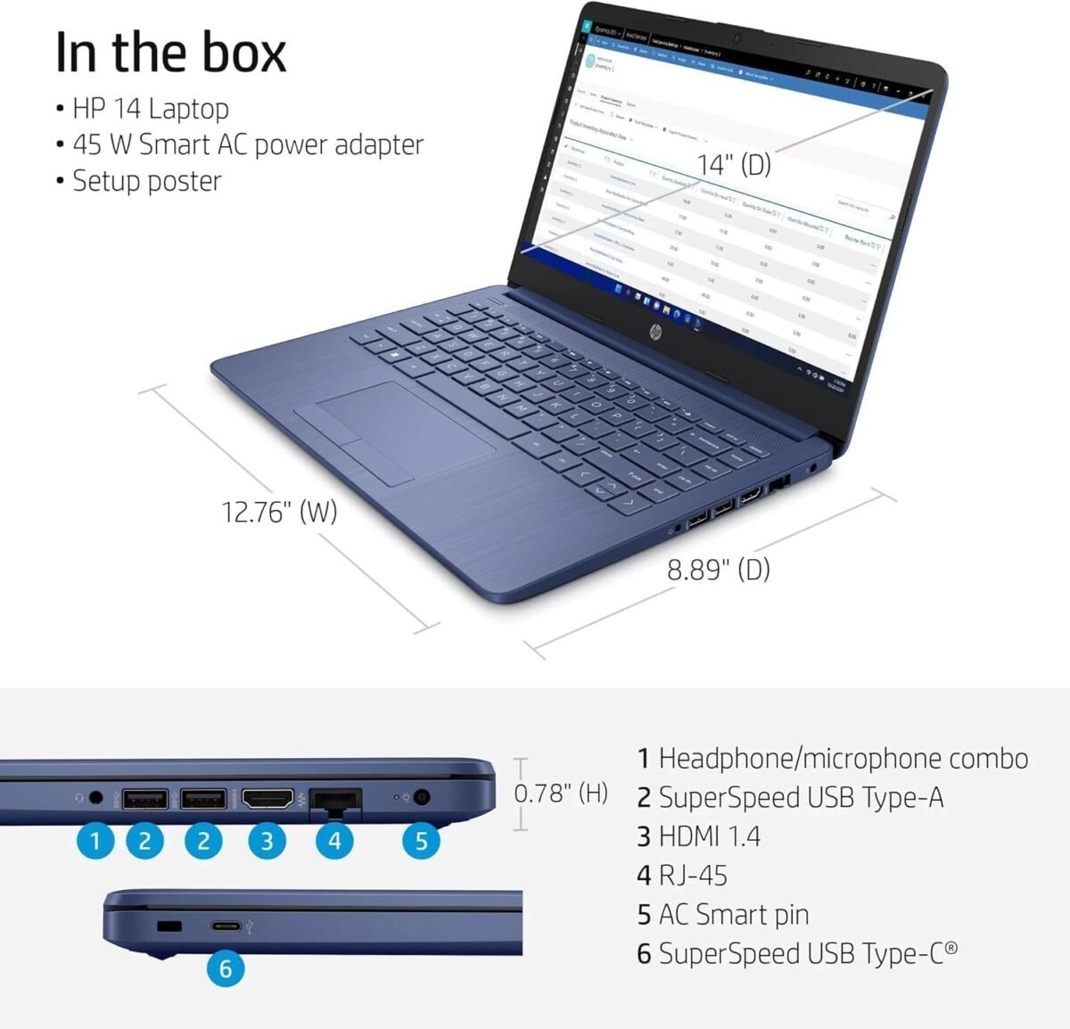 1749517972 hp new 14 hd ultral light thin laptop quad core intel celeron proces.jpg