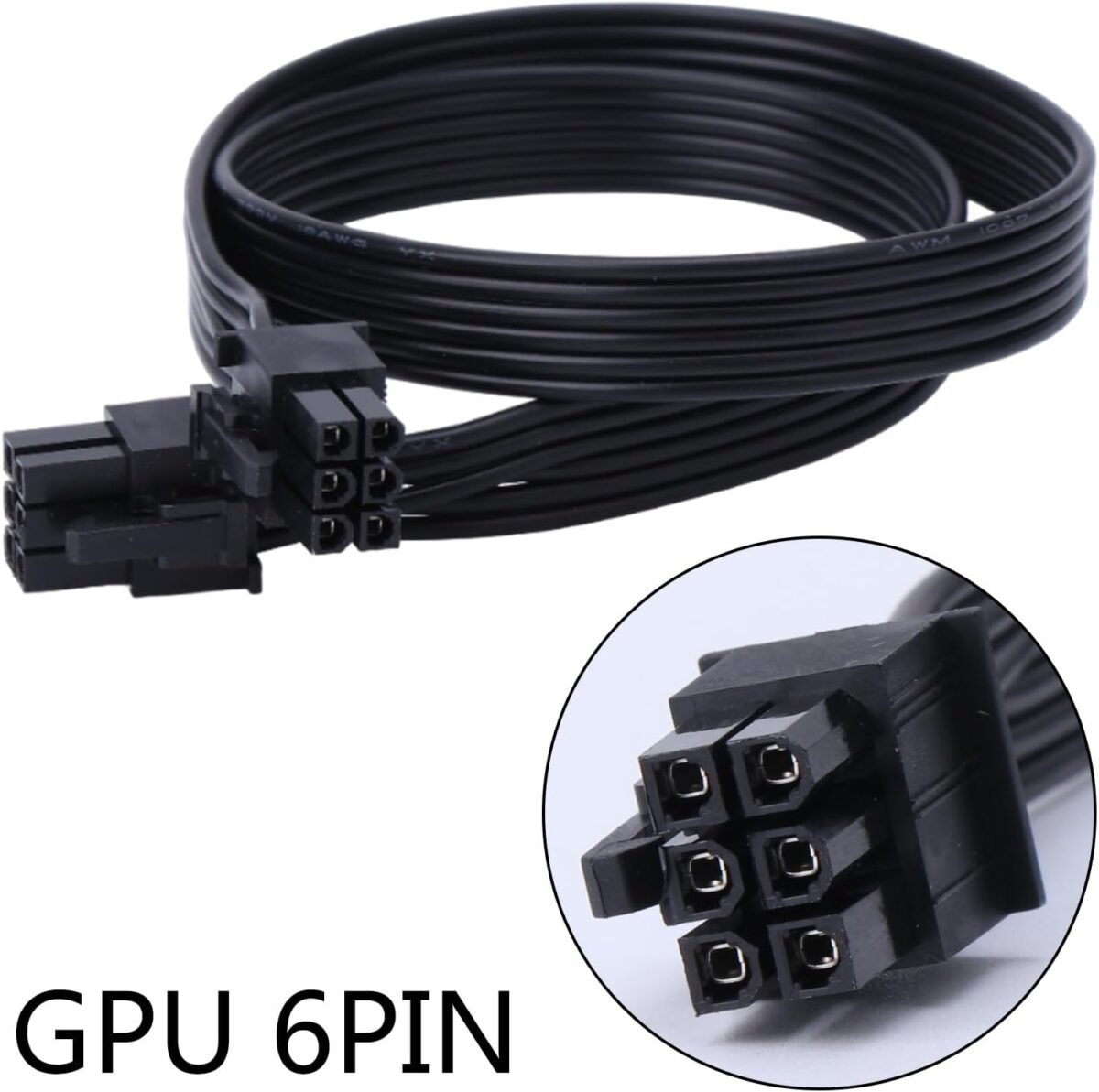 1749562862 pciexpress gpu 6pin to pcie 6pin power supply cable pcie graphics card.jpg