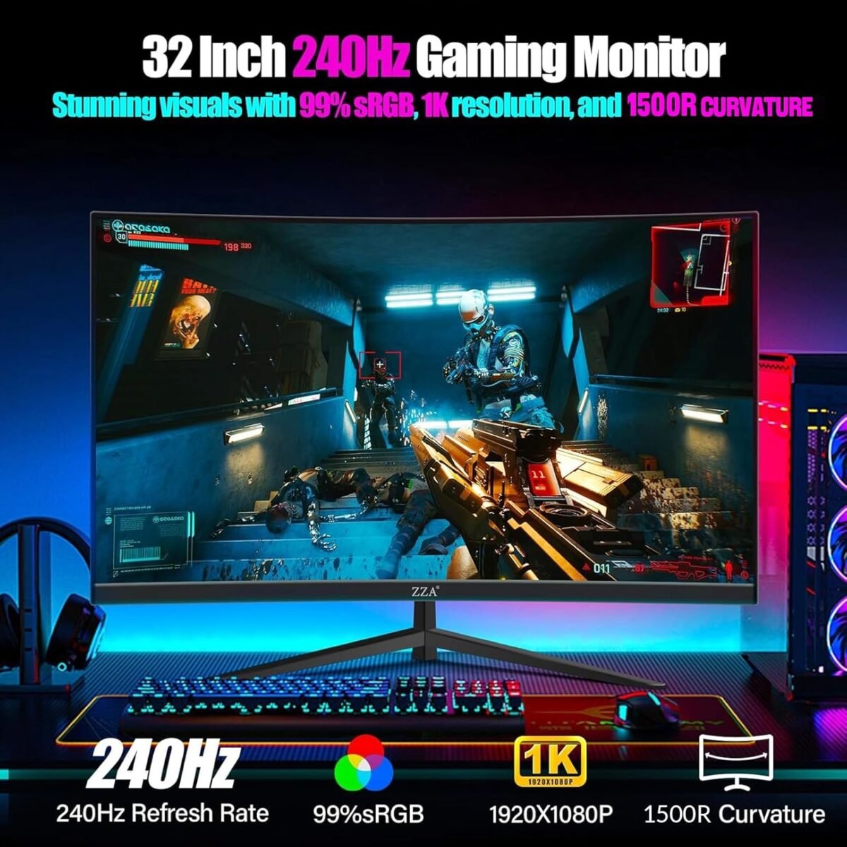 1750027266 zza 32 1k hdr gaming curved monitor fhd 1920x1080 240hz1500r 1.jpg