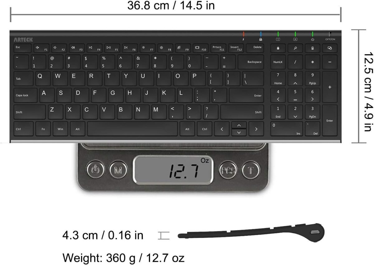 1750206021 arteck usb wireless keyboard stainless steel ultra slim keyboard with.jpg