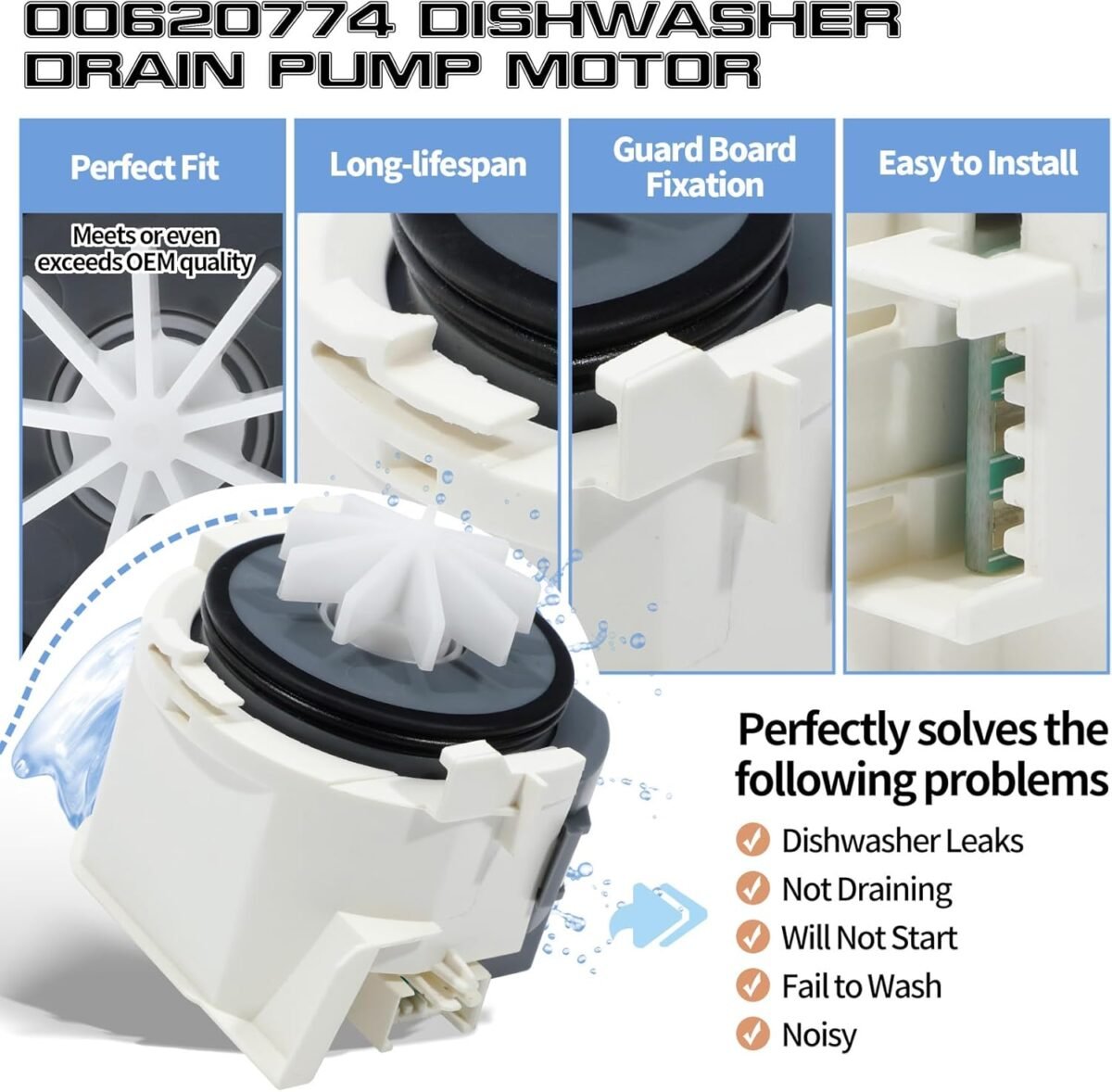 1750208940 upgraded 00620774 dishwasher drain pump motor assembly compatible with.jpg