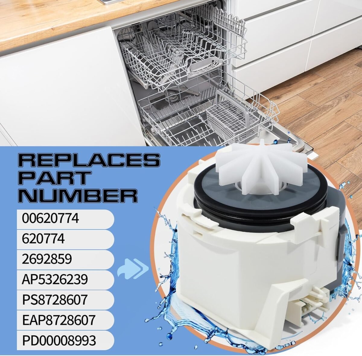 1750208942 upgraded 00620774 dishwasher drain pump motor assembly compatible with.jpg