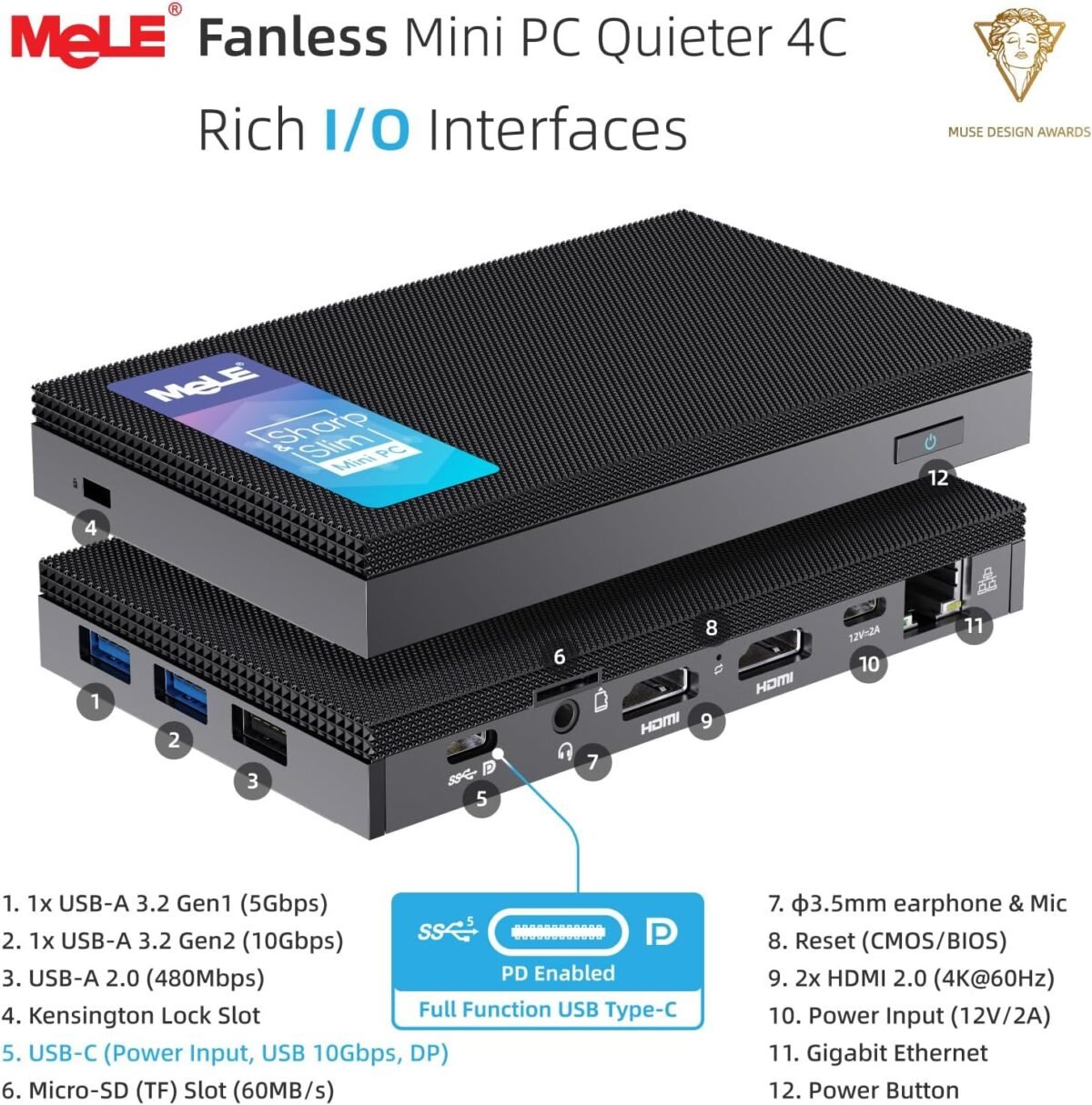 1750210719 mele mini pc quieter 4c 12th gen n100 fanless pc 8gb memory 256gb.jpg