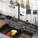 1750212584 smart kitchen sink 304 stainless steel honeycomb single bowl kitchen s.jpg