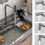1750212585 smart kitchen sink 304 stainless steel honeycomb single bowl kitchen s.jpg