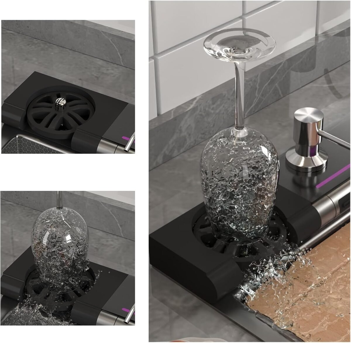 1750212586 smart kitchen sink 304 stainless steel honeycomb single bowl kitchen s.jpg