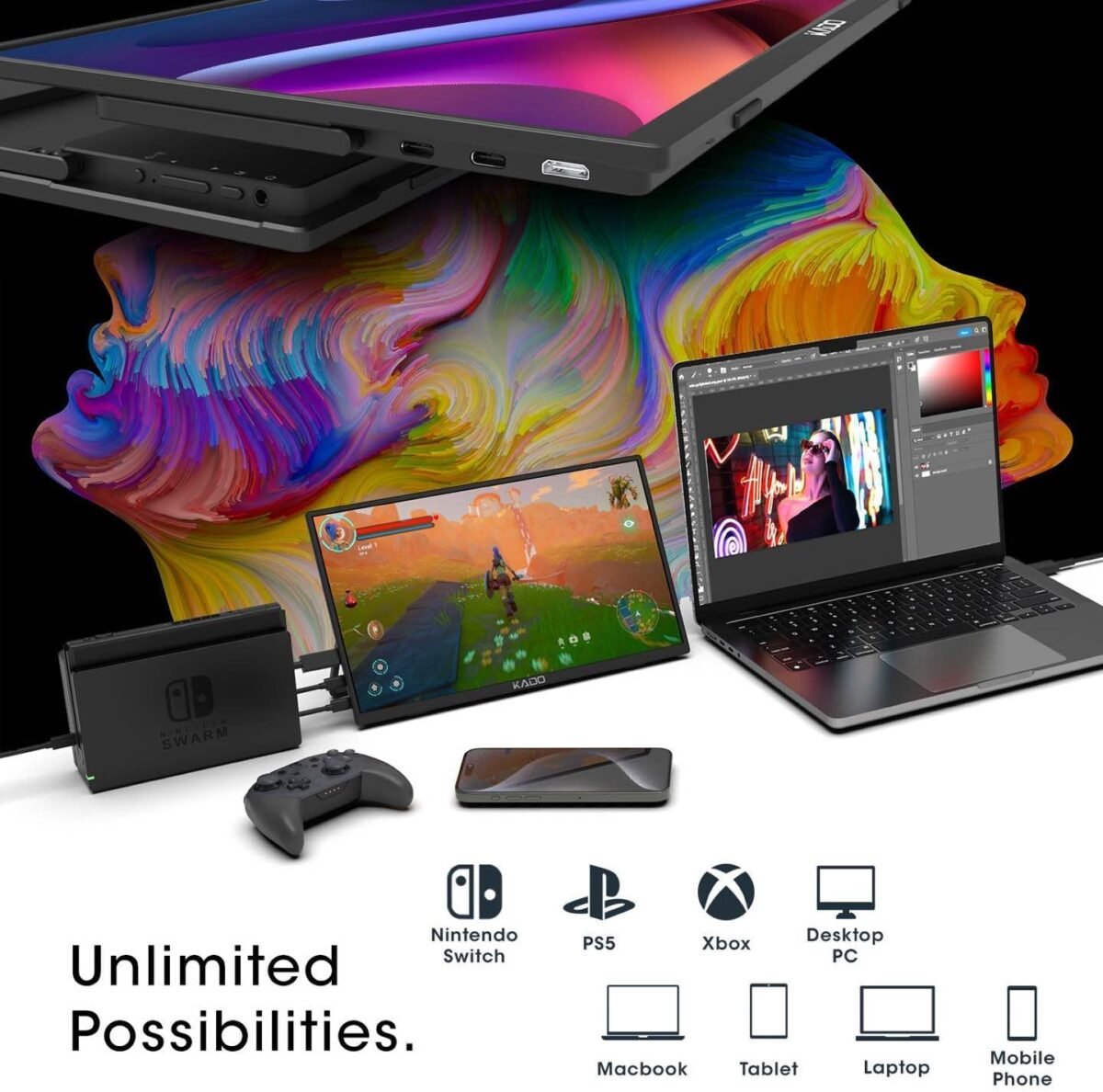 1750286275 kado portable monitor 15.6 fhd 1080p usb c hdmi gaming monitor ultr.jpg