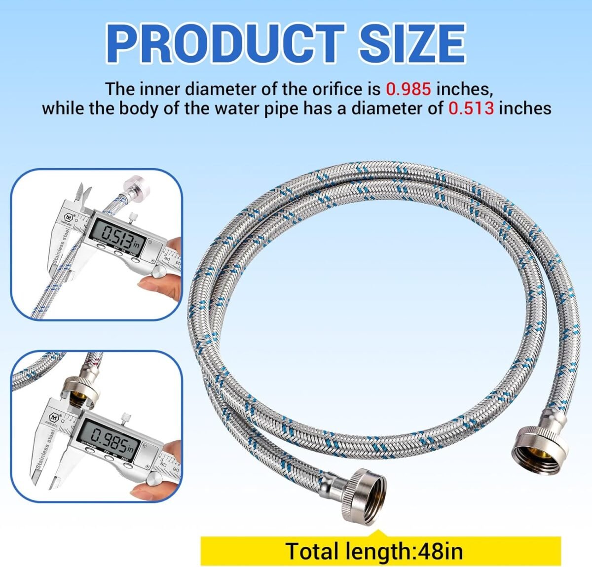1750603628 4 ft washing machine hoses premium stainless steel washer hoses burst.jpg