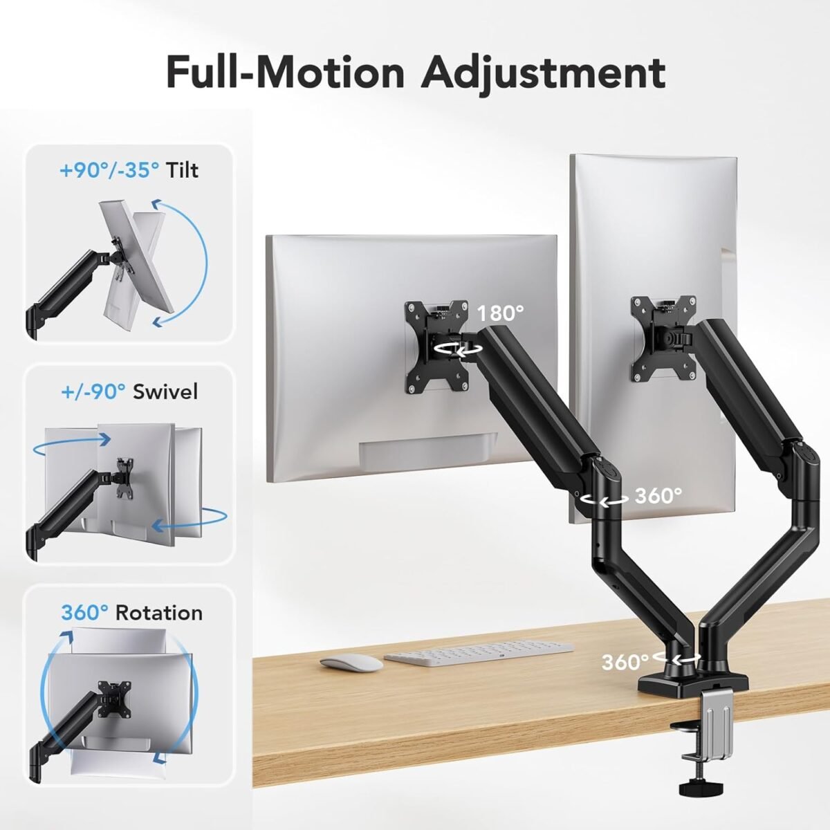 1750979315 huanuo dual monitor mount for 2 monitors up to 32 inches each arm hol.jpg
