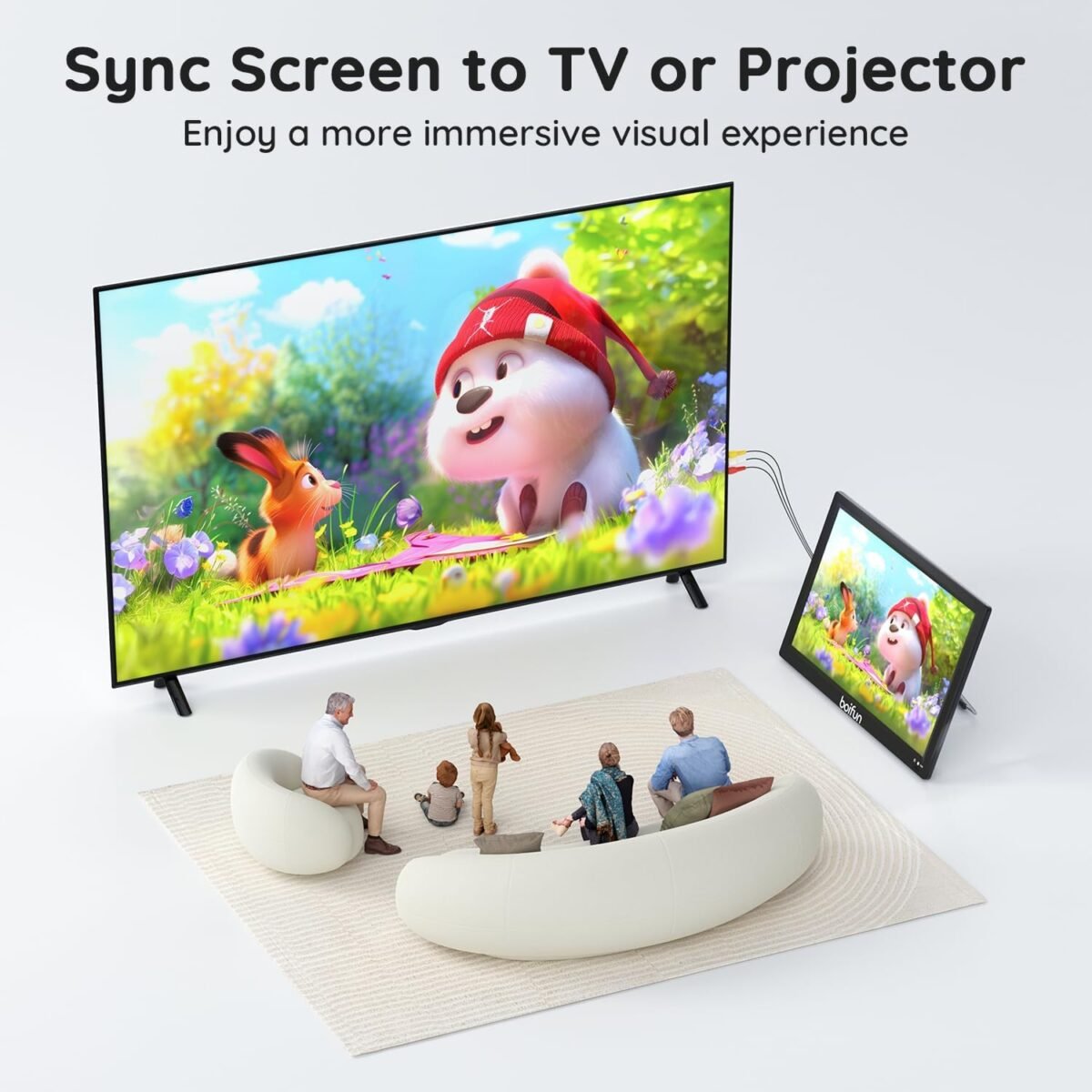 1751160634 boifun 15.6 portable tv with antenna dvd player built in 5000mah ba.jpg