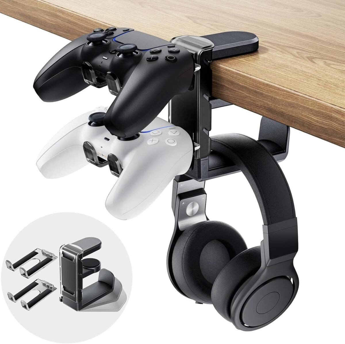 3 in 1 pc gaming headsetcontroller holder pc gaming headset stand，adj.jpg