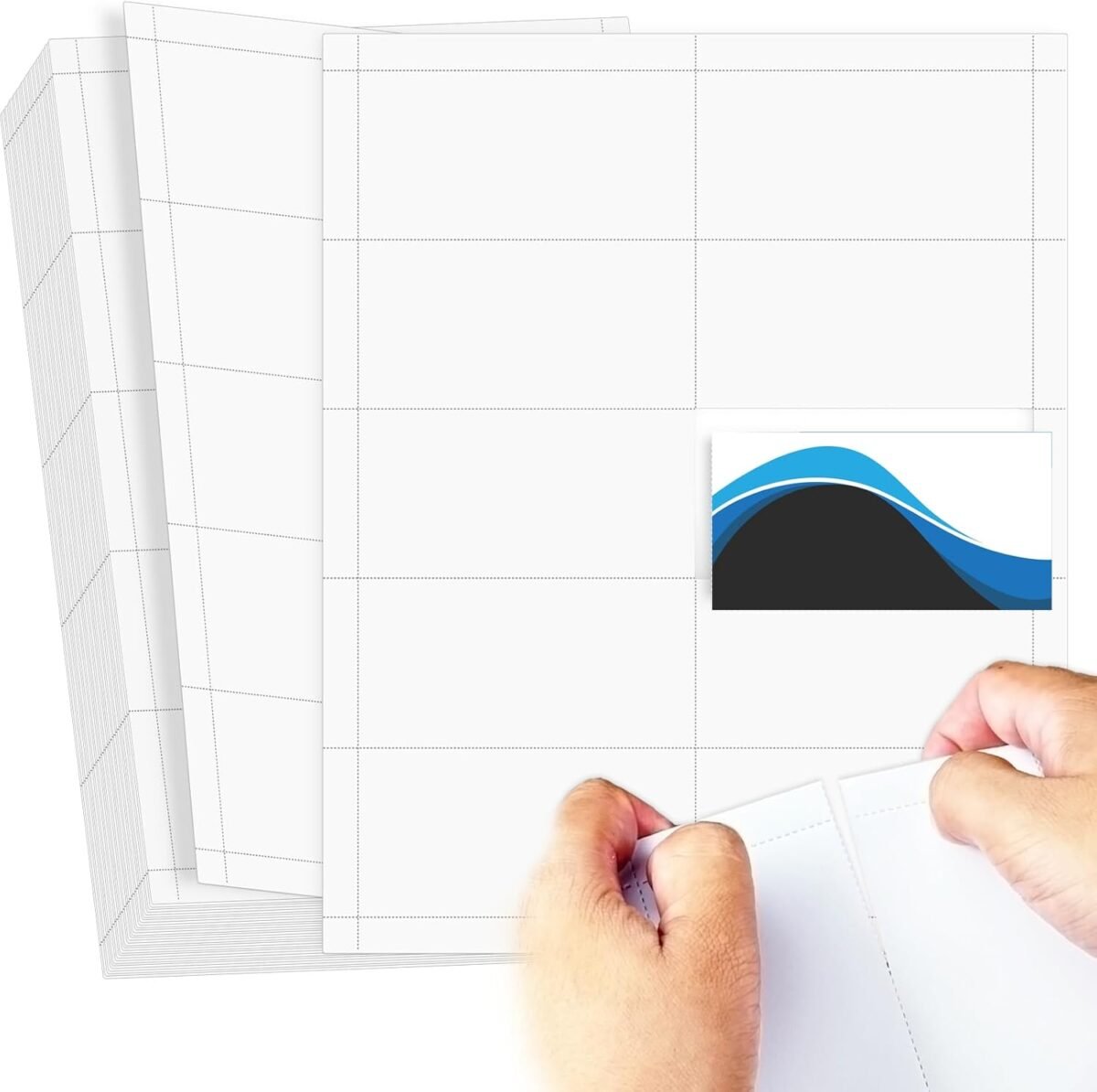 40 pack blank business card paper 10 cardspack all 400 cards perfor.jpg