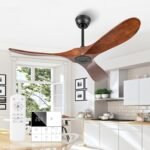 52 inch walnut outdoor ceiling fan no light solid wood ceiling fans w.jpg