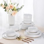 Amorarc ceramic dinnerware set for 6 speckled stoneware plates and b.jpg
