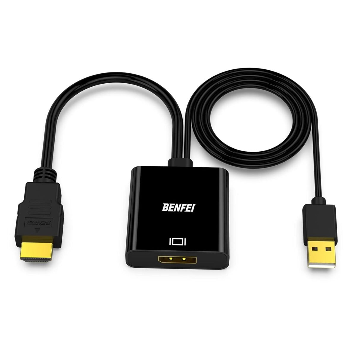 Benfei hdmi to displayport uni directional hdmi source to displaypo.jpg