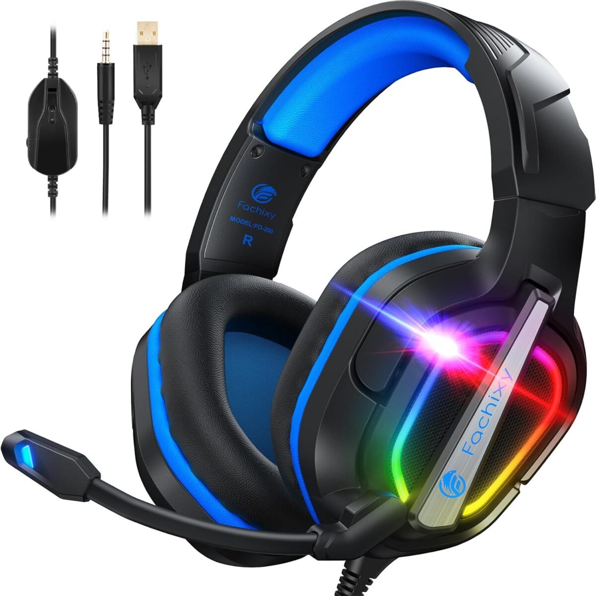 Fachixy fc200 pc gaming headset for ps4 ps5 switch xbox one mac n.jpg