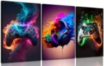 Gaming room decor canvas wall art set of 3 cool video gaming theme w.jpg