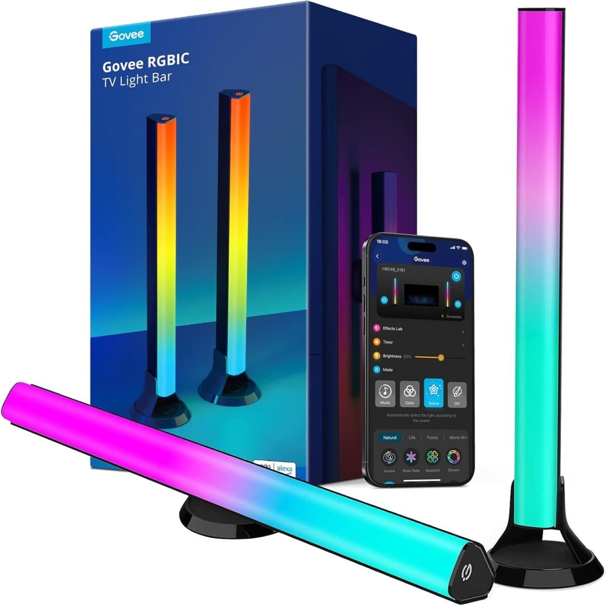 Govee rgbic light bars 15 inches wifi tv backlight suitable for 45 70.jpg
