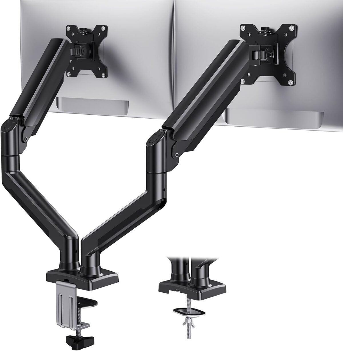 Huanuo dual monitor mount for 2 monitors up to 32 inches each arm hol.jpg
