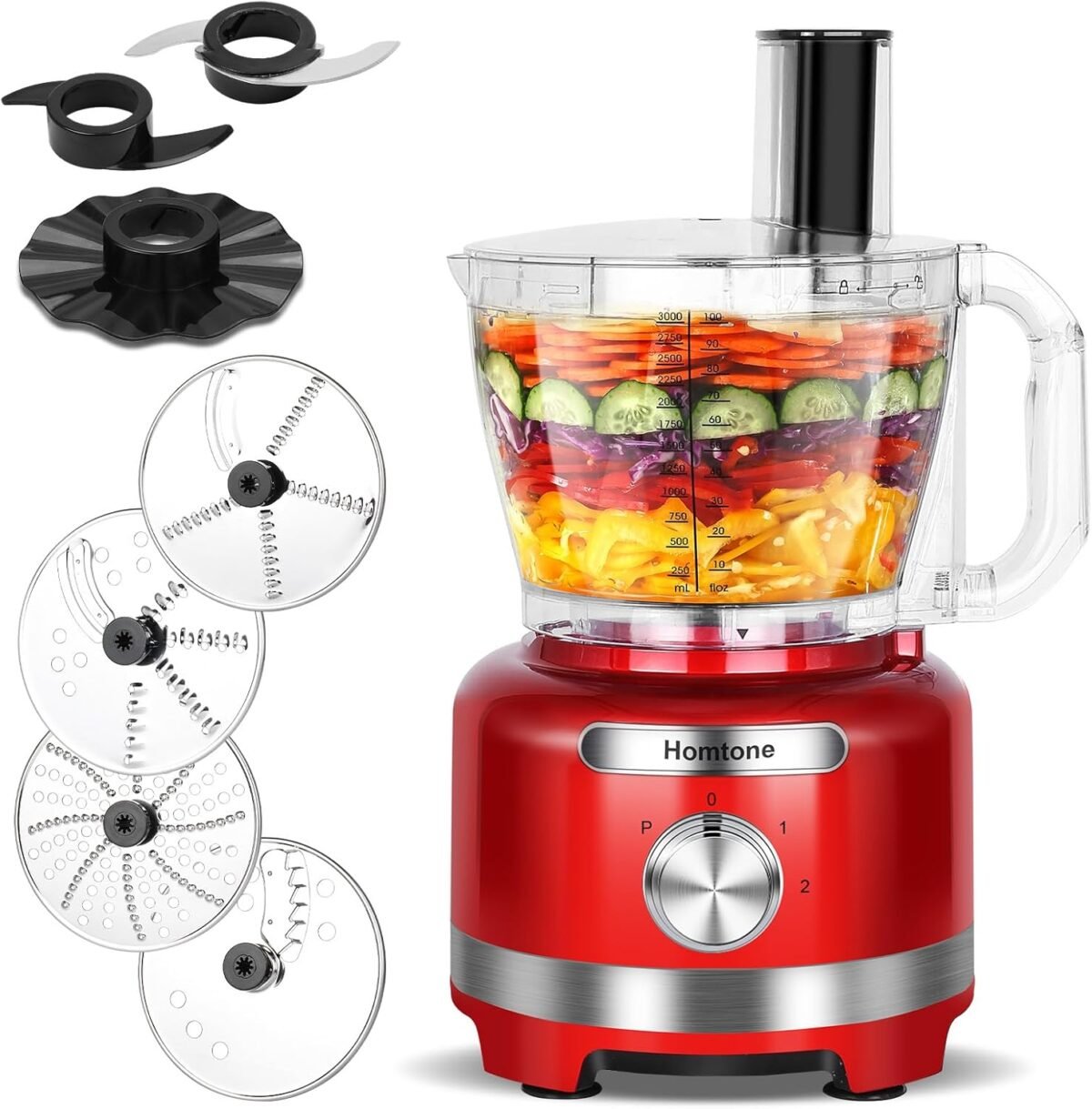 Homtone 16 cup food processor large 9 functions 7 blades 3 speeds for.jpg