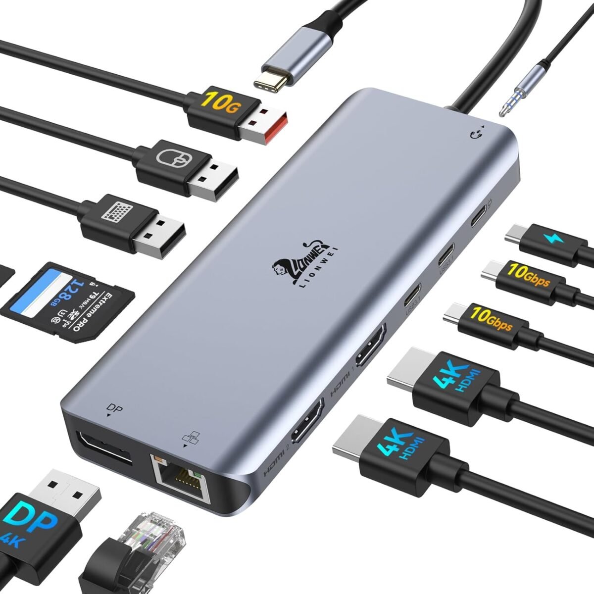 Lionwei laptop docking station 13 in 1 dual hdmidisplayport10gbps.jpg