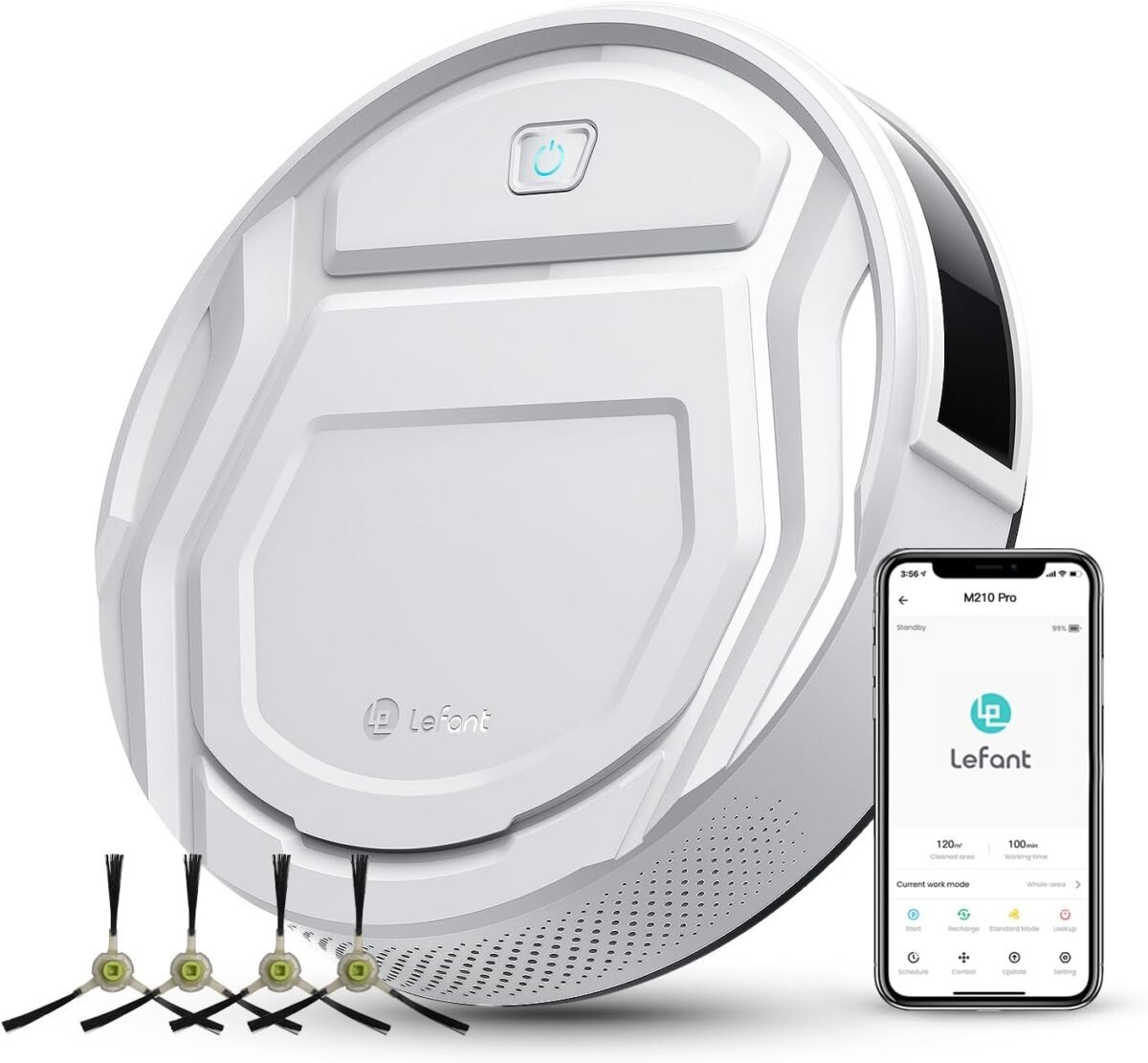 Lefant m210 pro robot vacuum cleaner 2200pa powerful suction 120 min.jpg