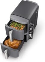 Ninja air fryer 10qt doublestack xl 2 basket compact design cooks 5.jpg